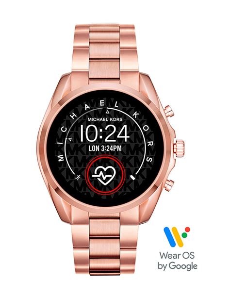 michael kors bradshaw mkt5086|Michael Kors Gen 5(44 mm, Rose Gold) Bradshaw 2 stainless .